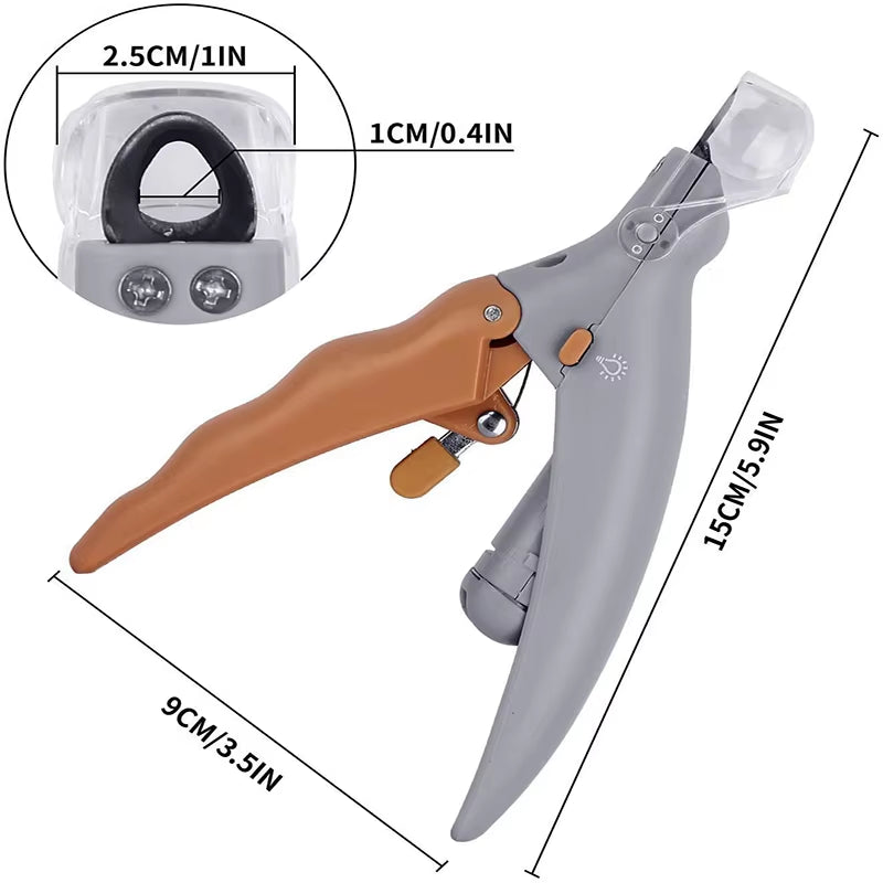 PreciseClip Pet Toe nail Trimmer for Cats & Dogs