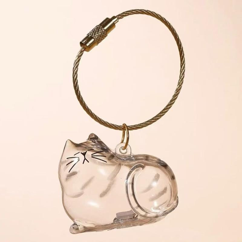 Forever Paw Pet Hair Keepsake Capsule Keychain