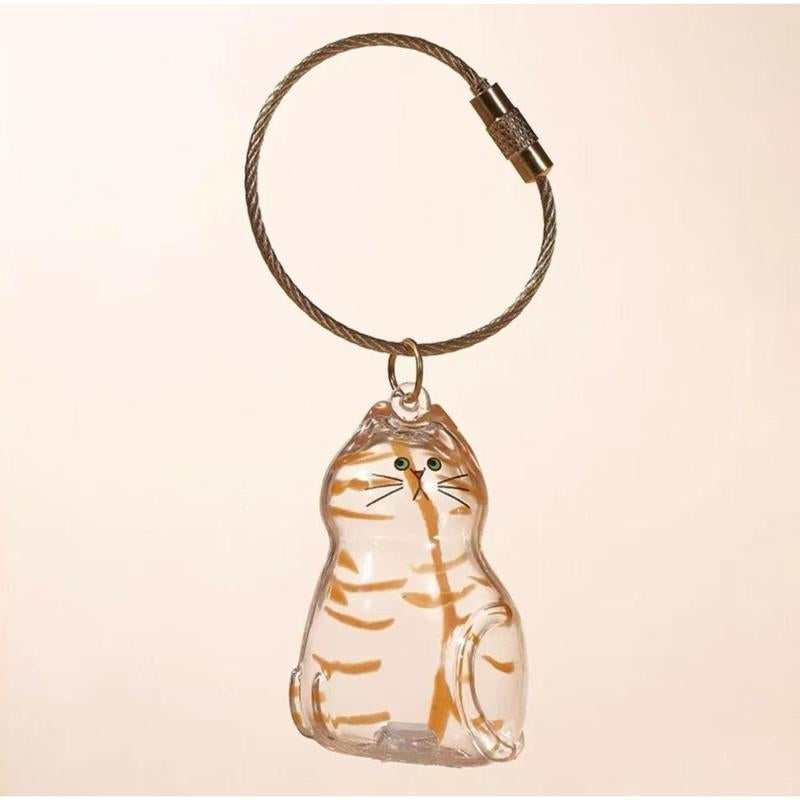 Forever Paw Pet Hair Keepsake Capsule Keychain