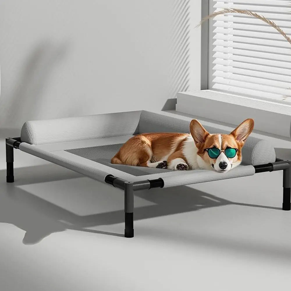 ComfyZone Mesh Elevated Cat & Dog Bed 