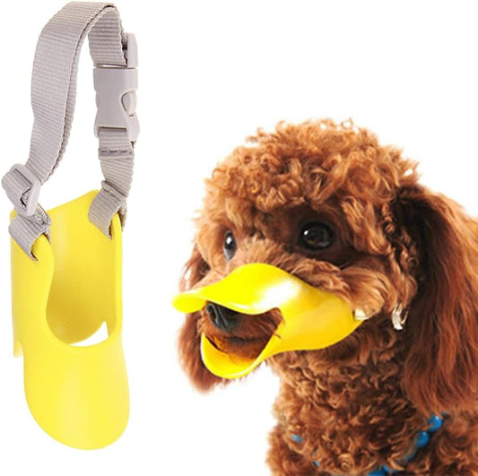 DQuakyPup Silicone Dog Muscle Adjustable for Small-Medium Dogs