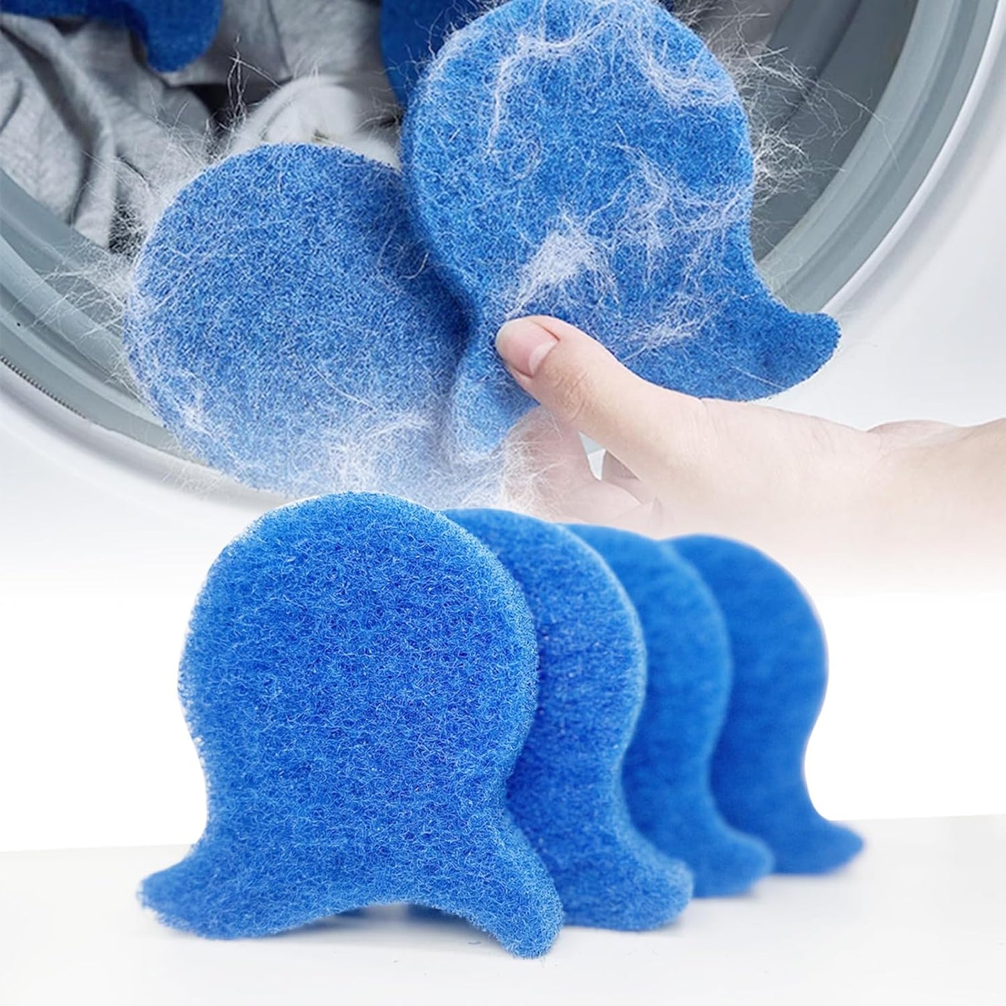 Fishy 4 Pack laundry pet hair remover