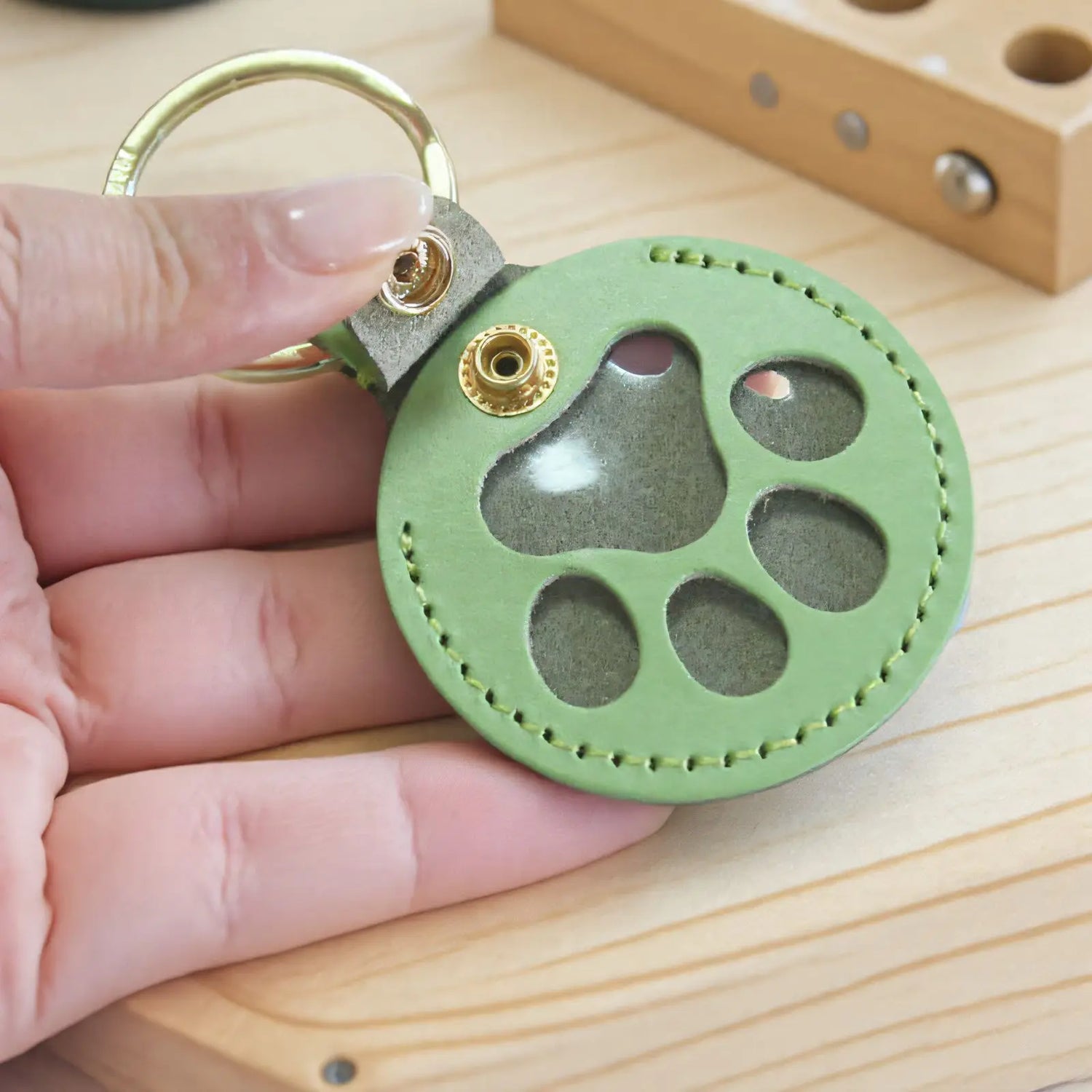 FurEver Paw Fur Keychain