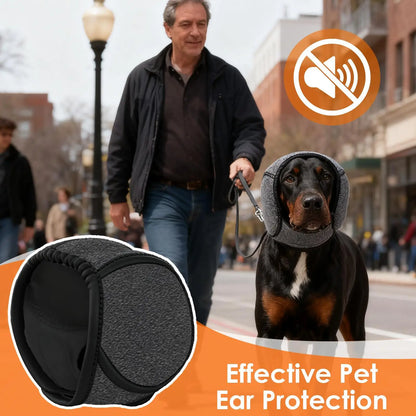 Protect Your Pet's Ears with Our Comfortable Dog Noise Cancelling Ear Muffs - Perfect for Swimming and Winter Adventures!