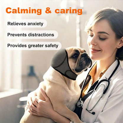 Protect Your Pet's Ears with Our Comfortable Dog Noise Cancelling Ear Muffs - Perfect for Swimming and Winter Adventures!