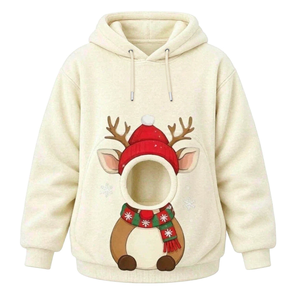 PawHug™ holiday carrier hoodie