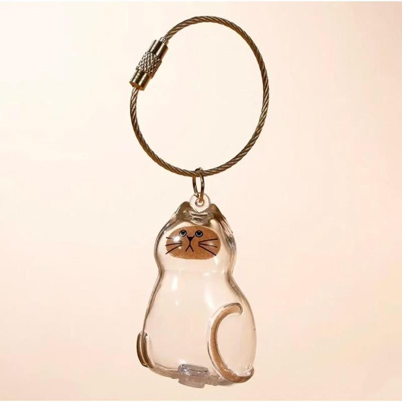 Forever Paw Pet Hair Keepsake Capsule Keychain