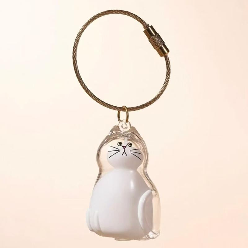 Forever Paw Pet Hair Keepsake Capsule Keychain
